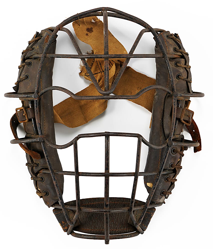 Circa 1910s Catcher's Mask