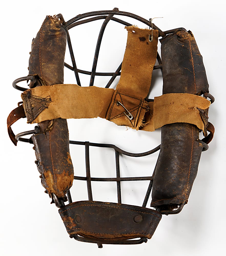 Circa 1910s Catcher's Mask