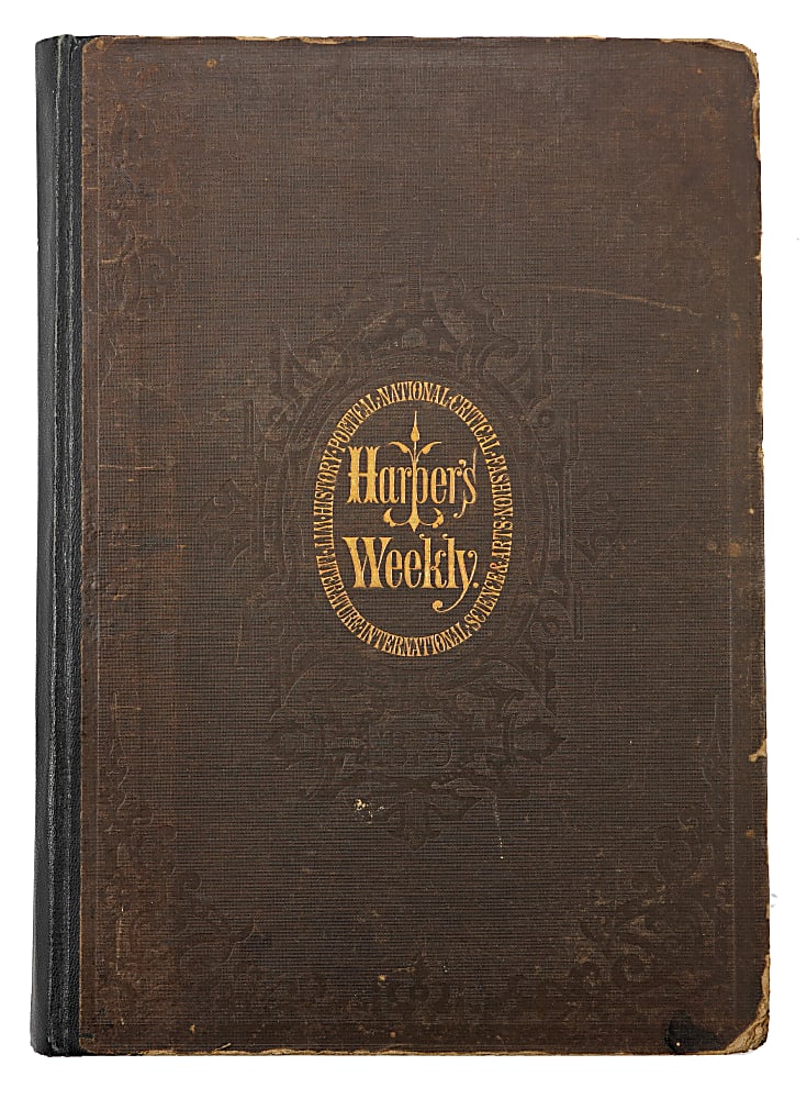 1866 Harper's Weekly Hardbound Edition
