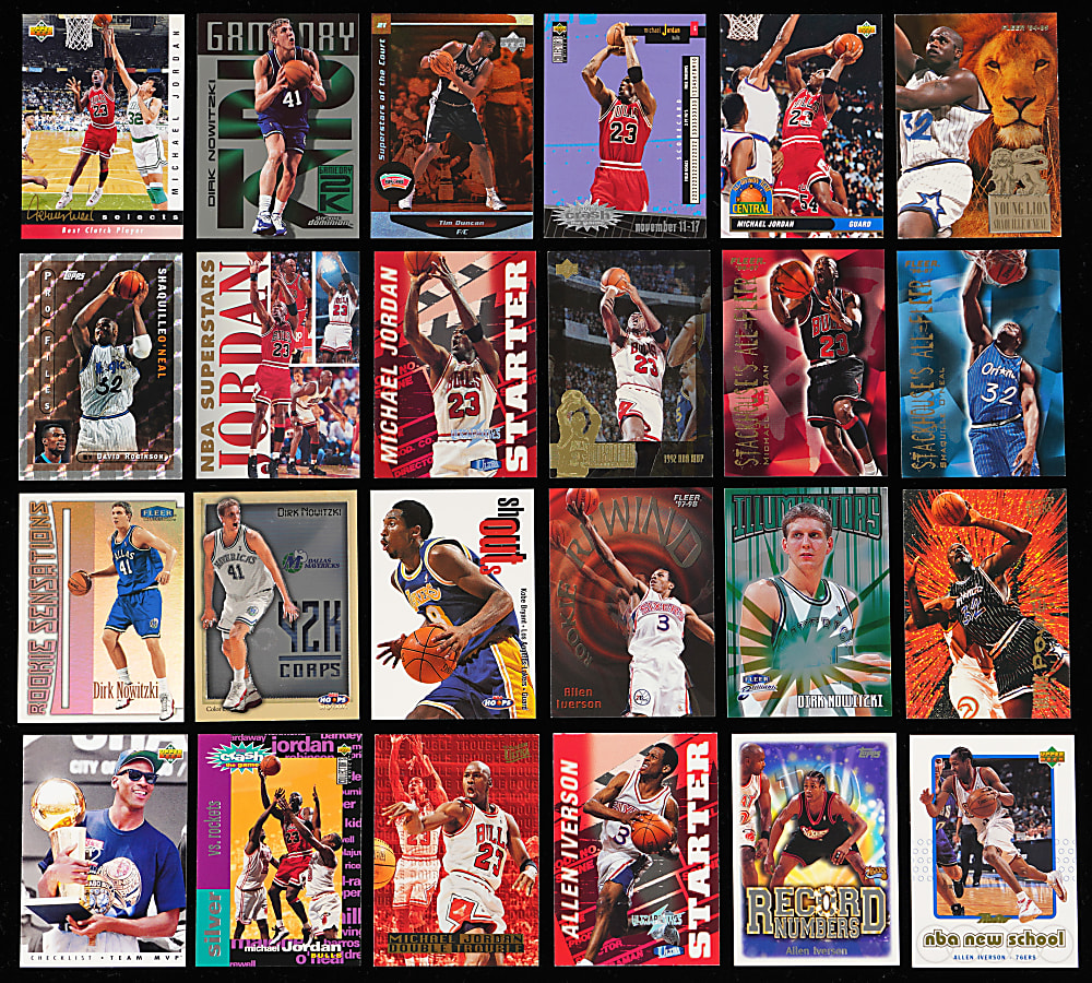 1990s Basketball Insert & Parallel Collection (3,250+) with Many Hall of Famers & Stars