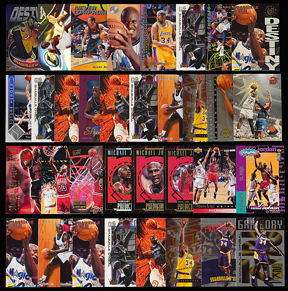 1990s Basketball Insert & Parallel Collection (3,250+) with Many Hall of Famers & Stars