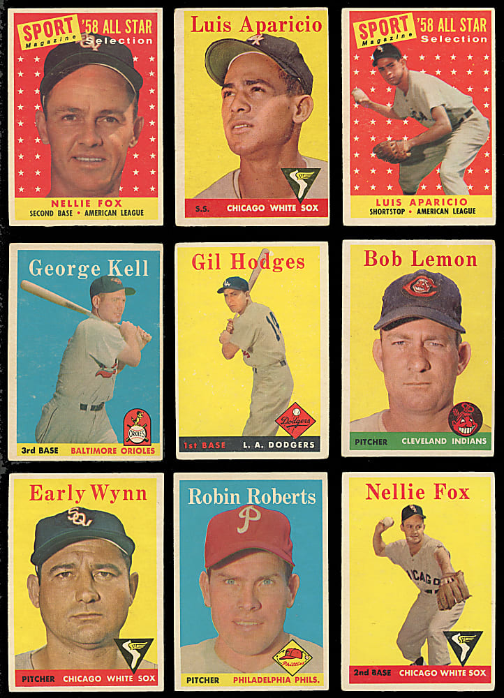 1958 Topps Near Set (429/494)