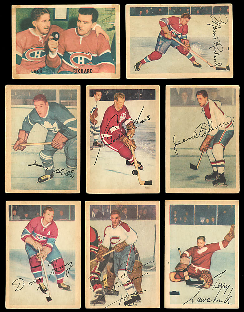 1953-1954 Parkhurst Hockey Complete Set (100)