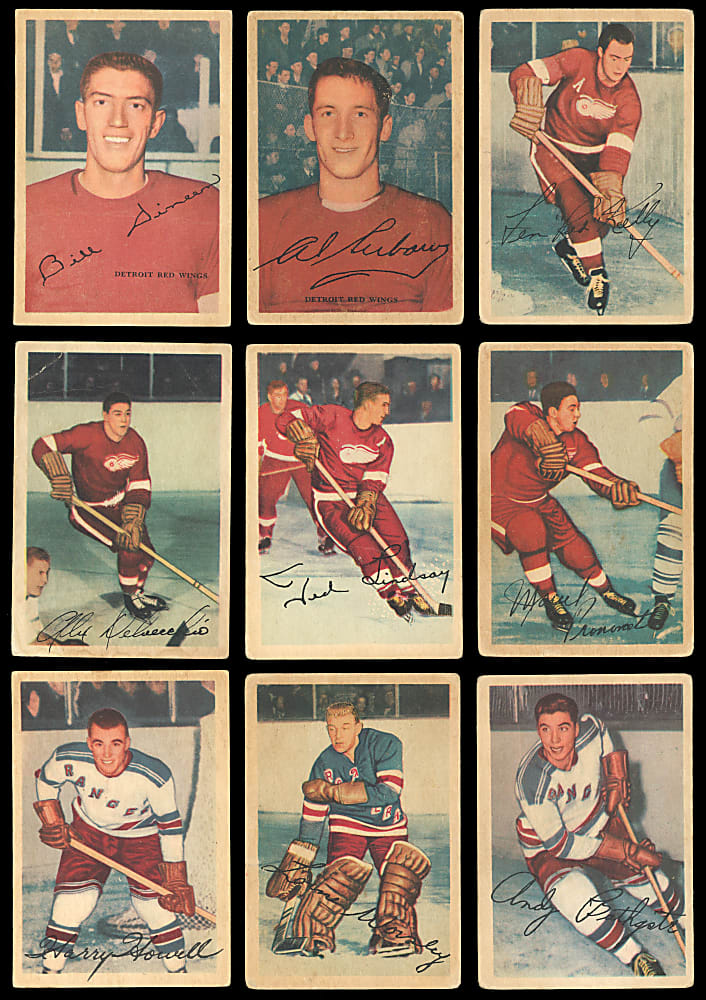 1953-1954 Parkhurst Hockey Complete Set (100)