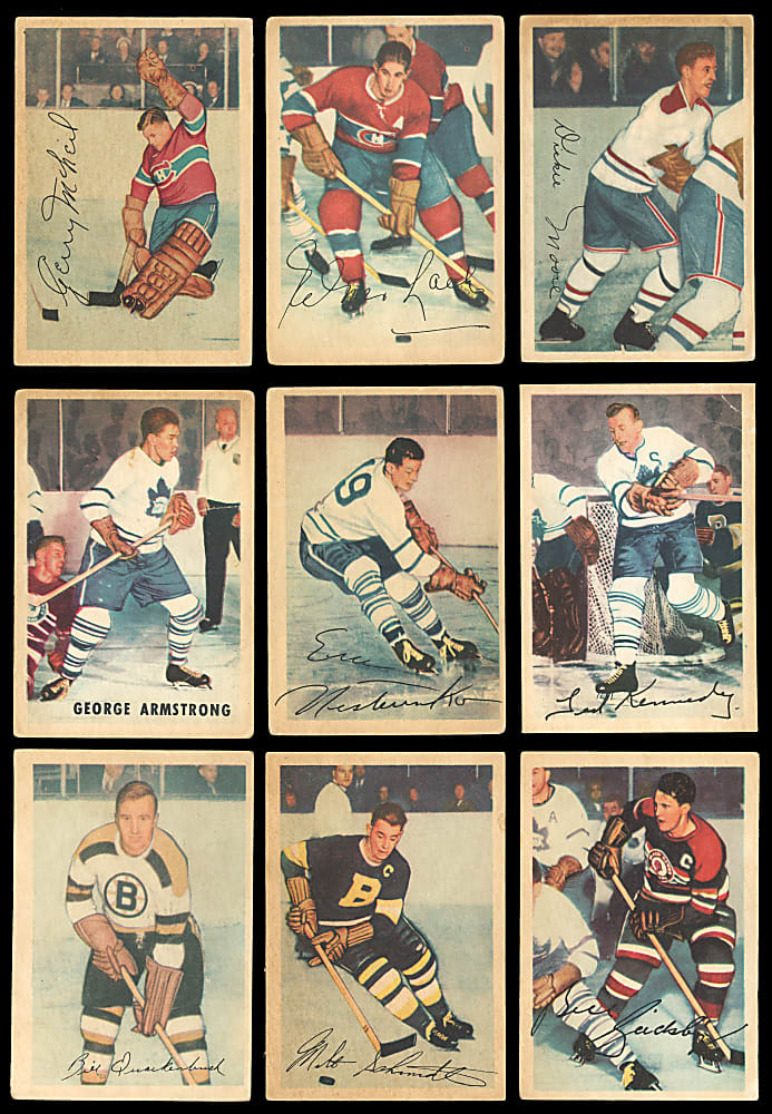 1953-1954 Parkhurst Hockey Complete Set (100)