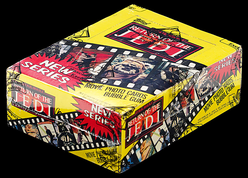 1983 Topps Return of the Jedi Unopened Wax Box - BBCE