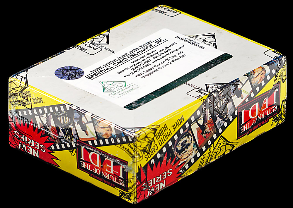 1983 Topps Return of the Jedi Unopened Wax Box - BBCE