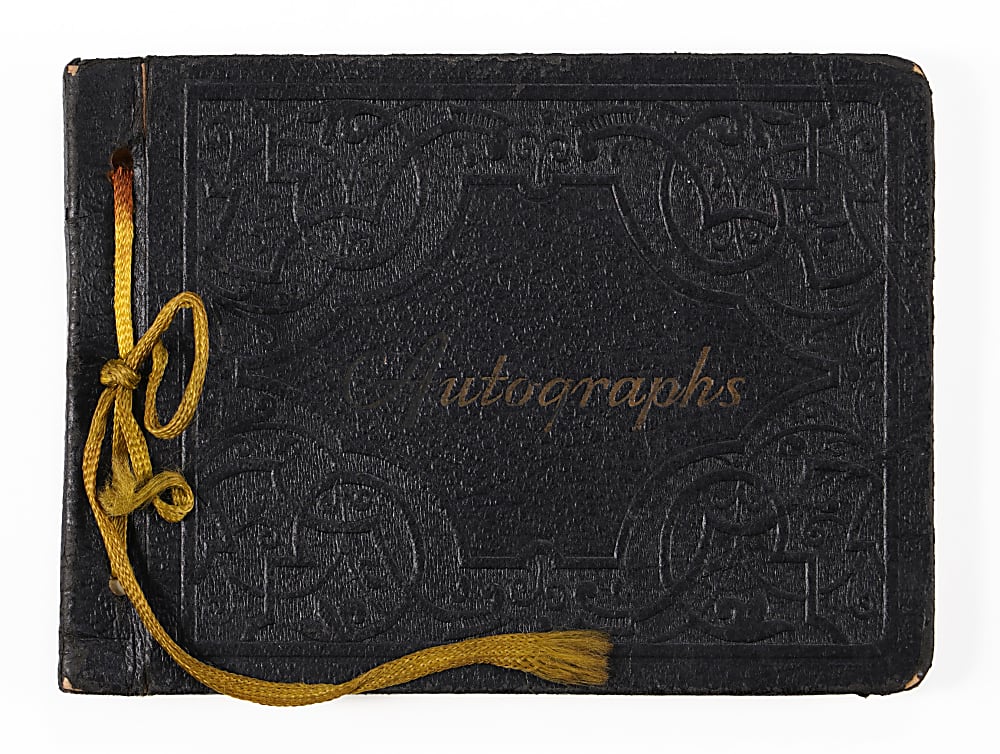 1930s Multi-Signed Autograph Album with (70+) Signatures Including Lou Gehrig & Ted Williams - Full JSA LOA