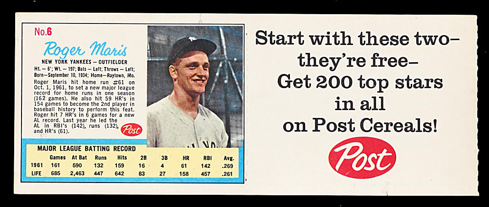 1909-1988 Baseball Hall of Fame, Star & Rookie Collection (15) with (13) Graded Including Aaron, Clemente & Mantle