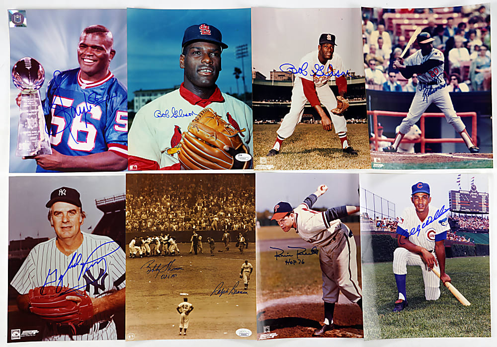 Multi-Sport Treasure Chest (18) with (17) Signed Including Pie Traynor