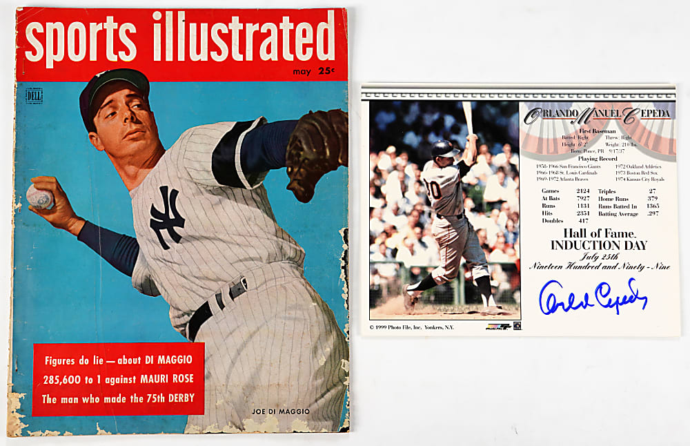 Multi-Sport Treasure Chest (18) with (17) Signed Including Pie Traynor