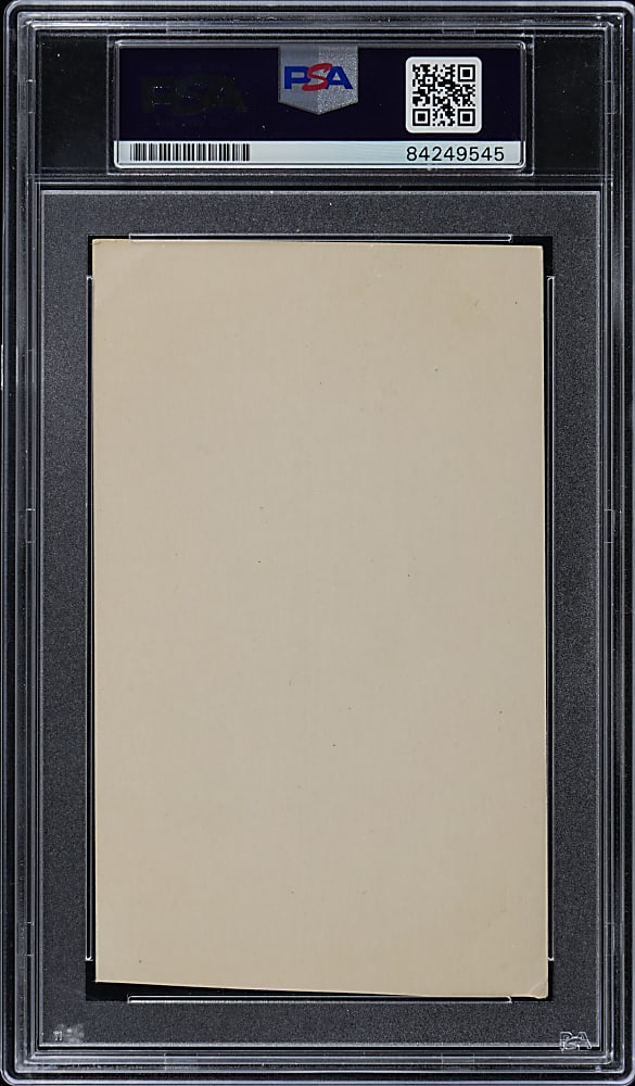 Chief Bender Signed Index Card - PSA/DNA Authentic