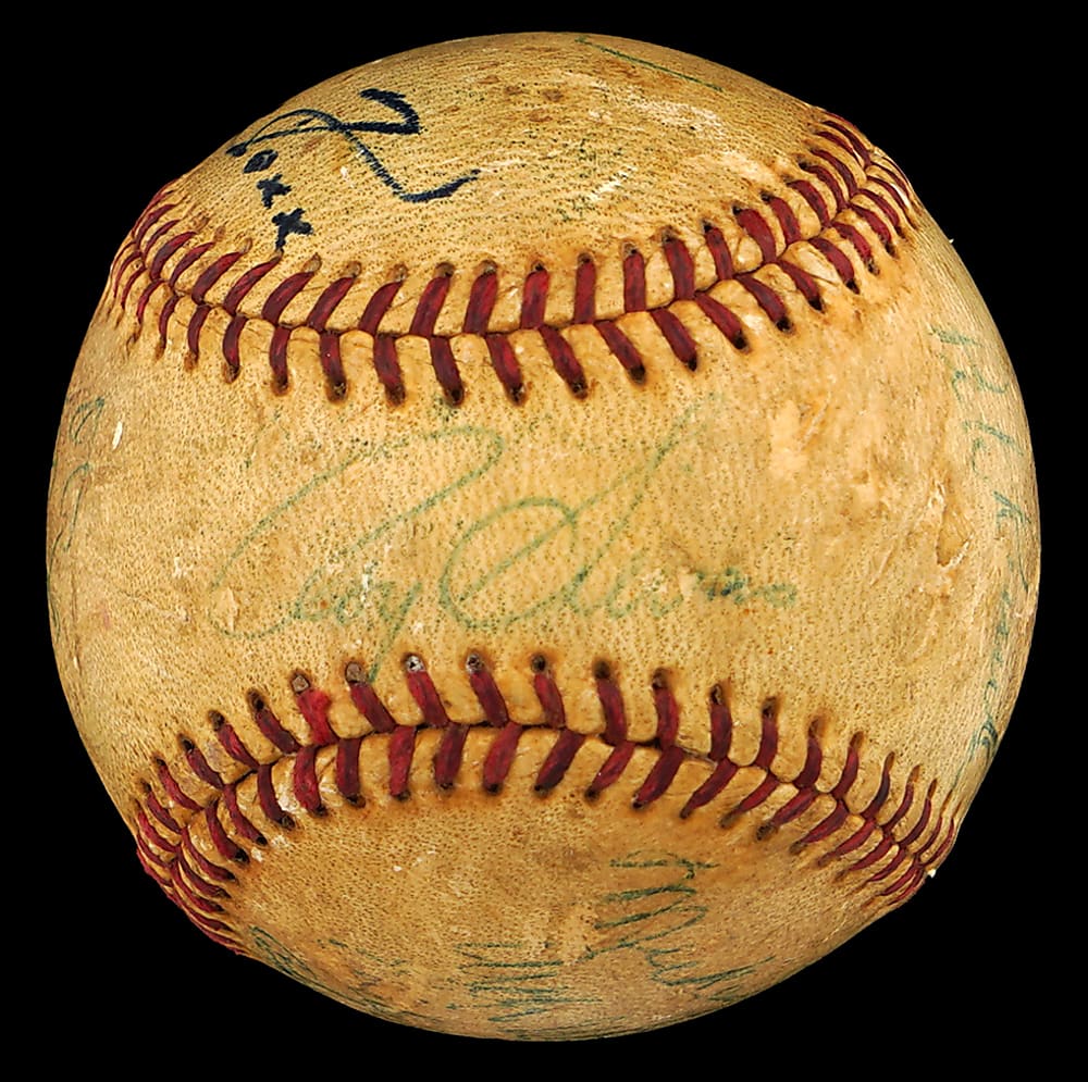 Jimmie Foxx Signed Baseball