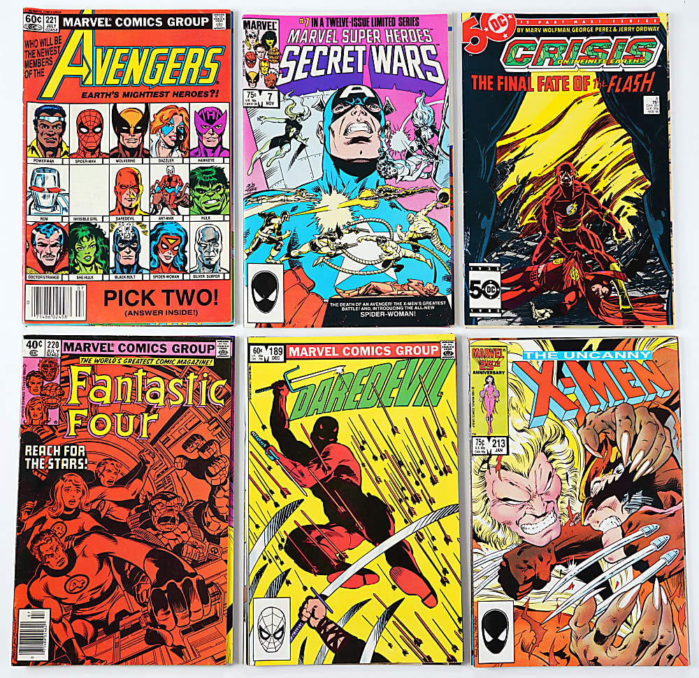 1970s-1990s Marvel/DC/Independent Comic Book Balance of Collection Bundle (800+)