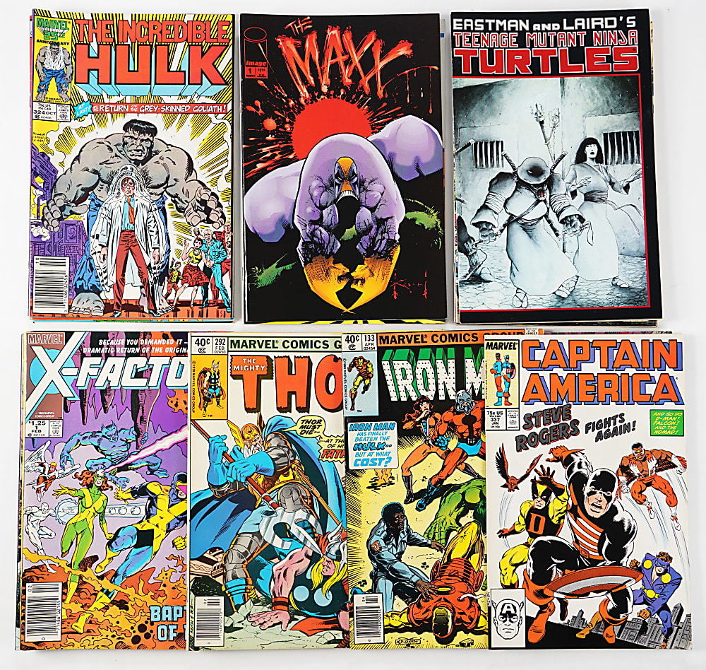 1970s-1990s Marvel/DC/Independent Comic Book Balance of Collection Bundle (800+)