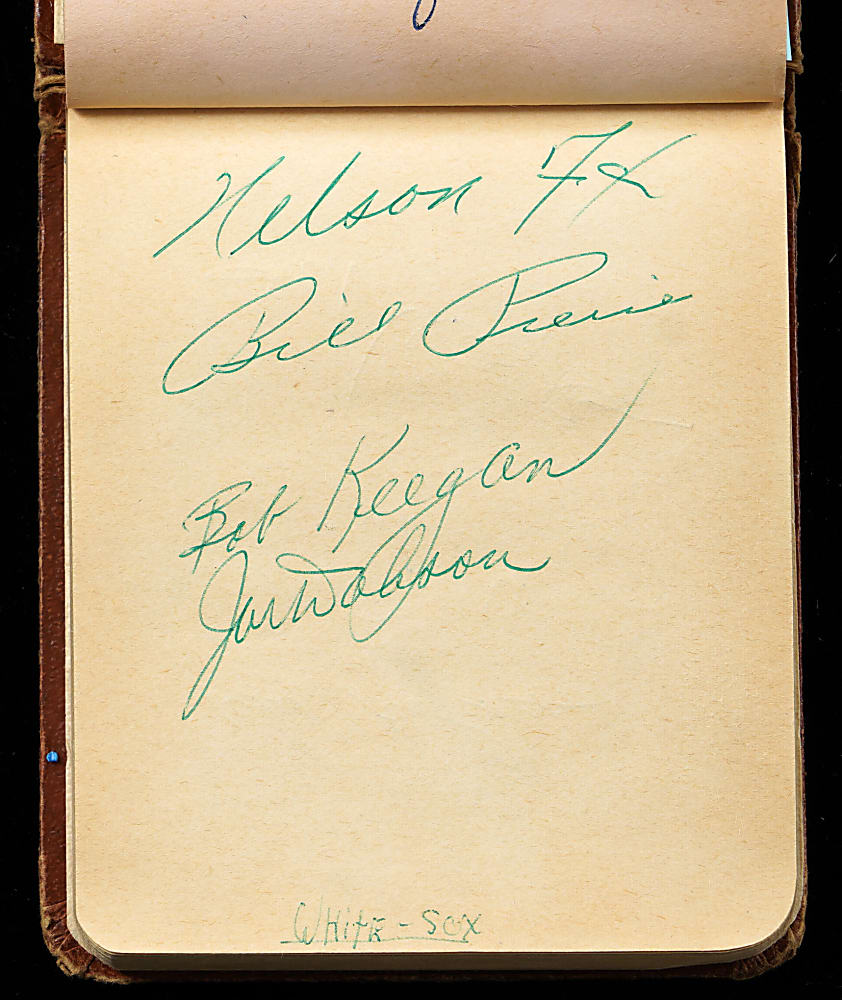 Circa 1953 Autographs Album with (180+) Signatures Including Rogers Hornsby, Satchel Paige & Jackie Robinson