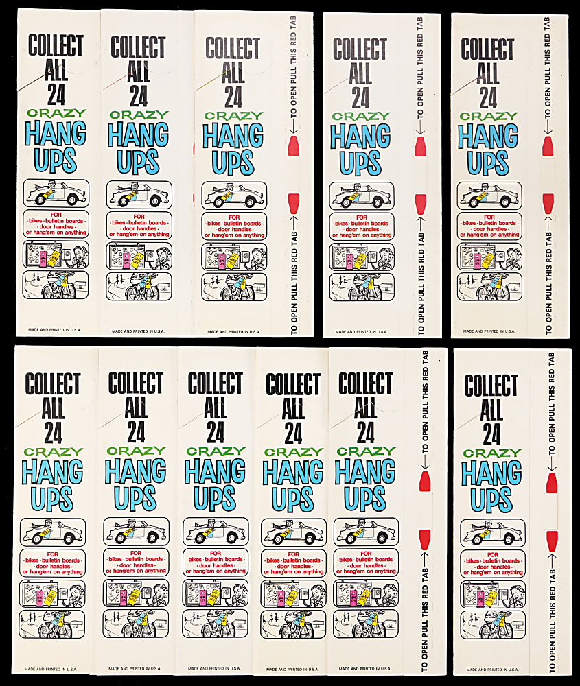 1967 Donruss Crazy Hang Ups Unopened Packs (11)
