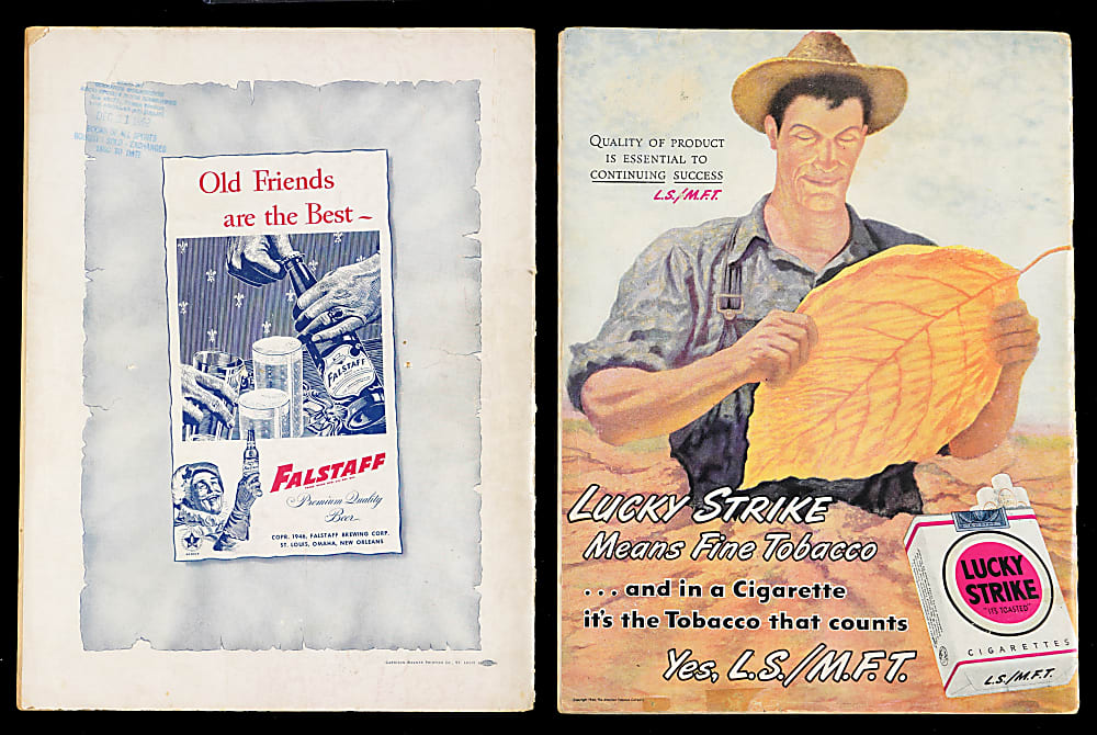 1946 World Series Program Pair - Both Boston Red Sox & St. Louis Cardinals Versions