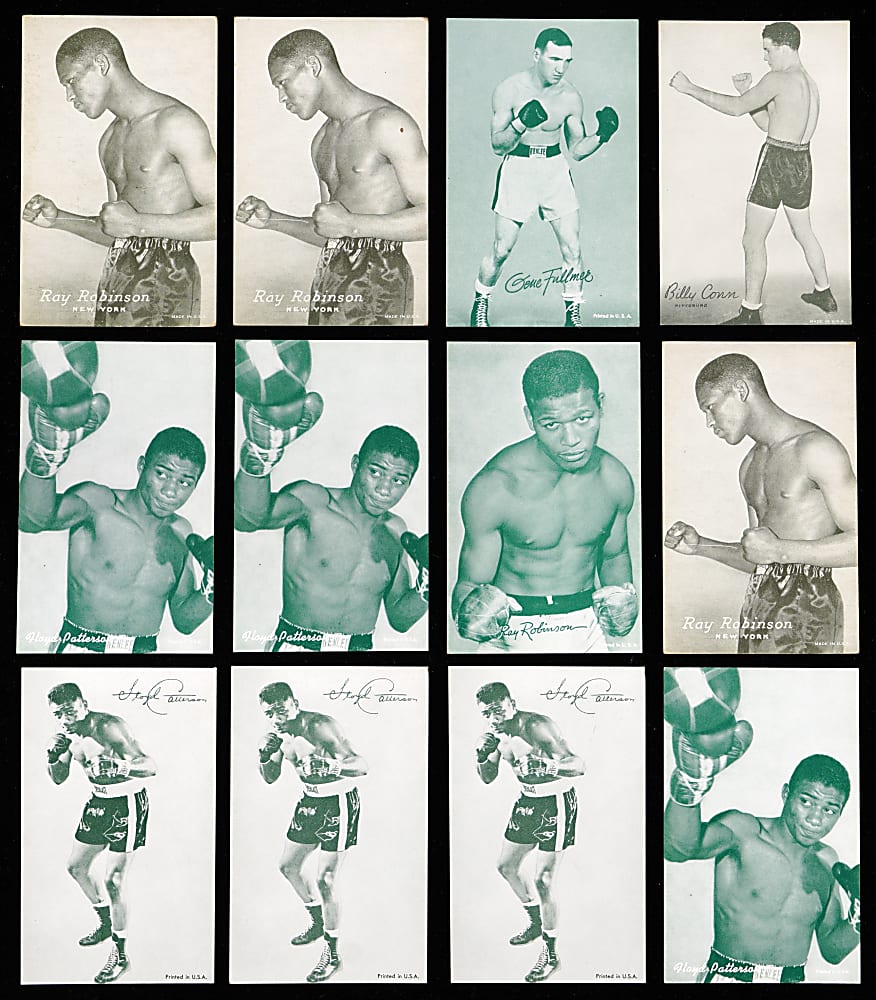 1940s-1960s Boxing Exhibits Hoard (249) with Jake LaMotta, Joe Louis, Floyd Patterson & Sugar Ray Robinson