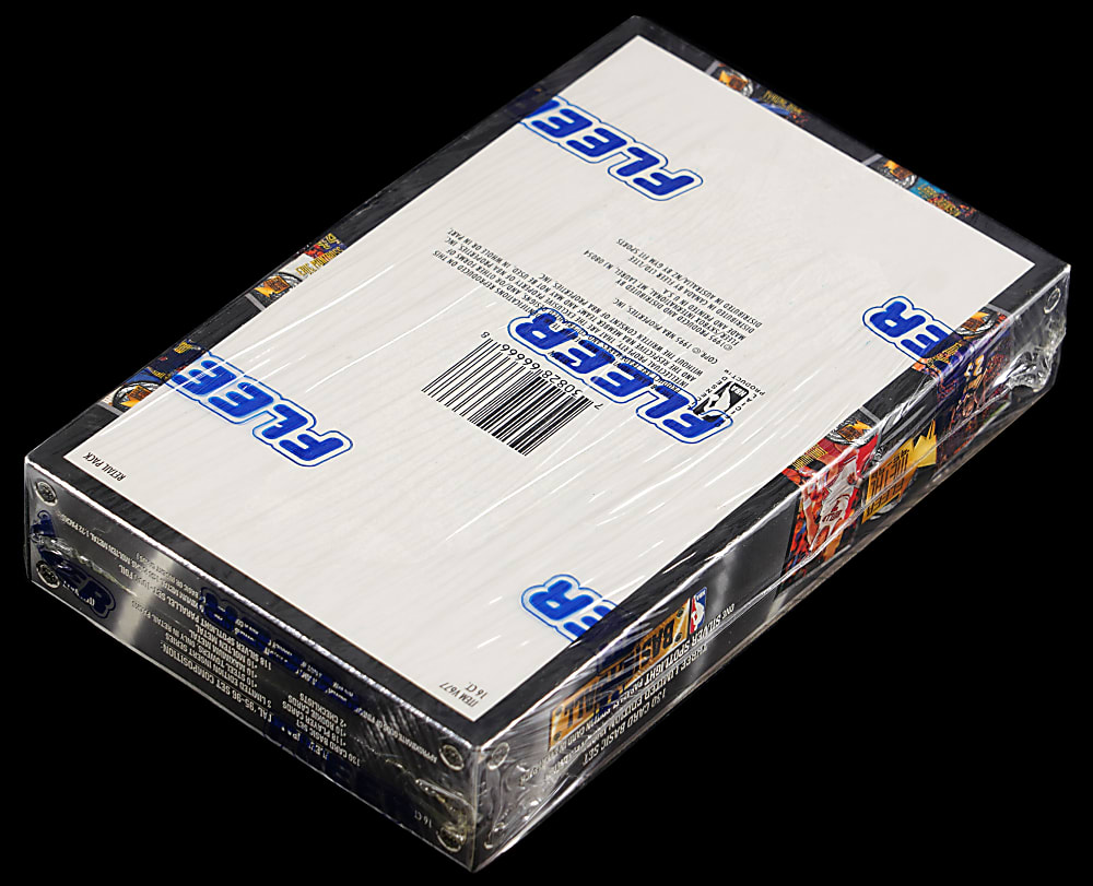 1995-1996 Fleer Metal Basketball Unopened Retail Box