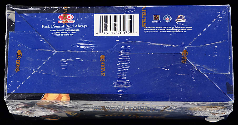 2000 Quantum Leaf Football Unopened Hobby Box - Tom Brady Rookie Year!