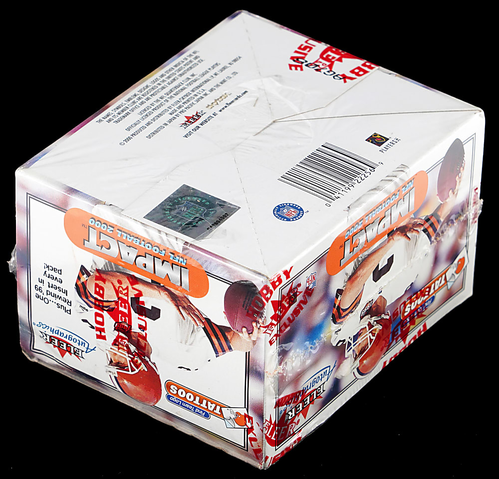 2000 Fleer Impact Football Unopened Hobby Box - Tom Brady Rookie Year!