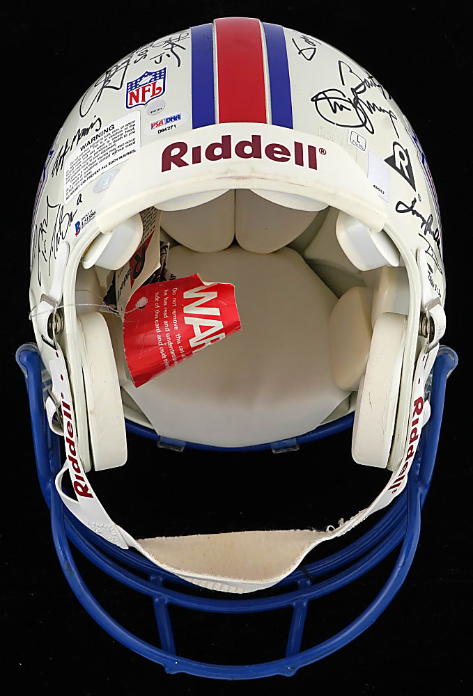 Super Bowl Winning Quarterback Multi-Signed Helmet (32) Including Tom Brady & Joe Montana - Full JSA & PSA/DNA LOA