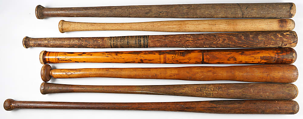 1900s-1930s Early Model Bat Collection (13)