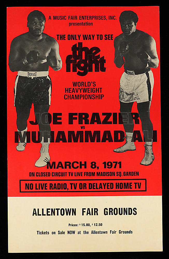 1970s-Modern Muhammad Ali Collection with 1971 Ali / Frazier CCTV Broadside & (3) Signed Bookplates