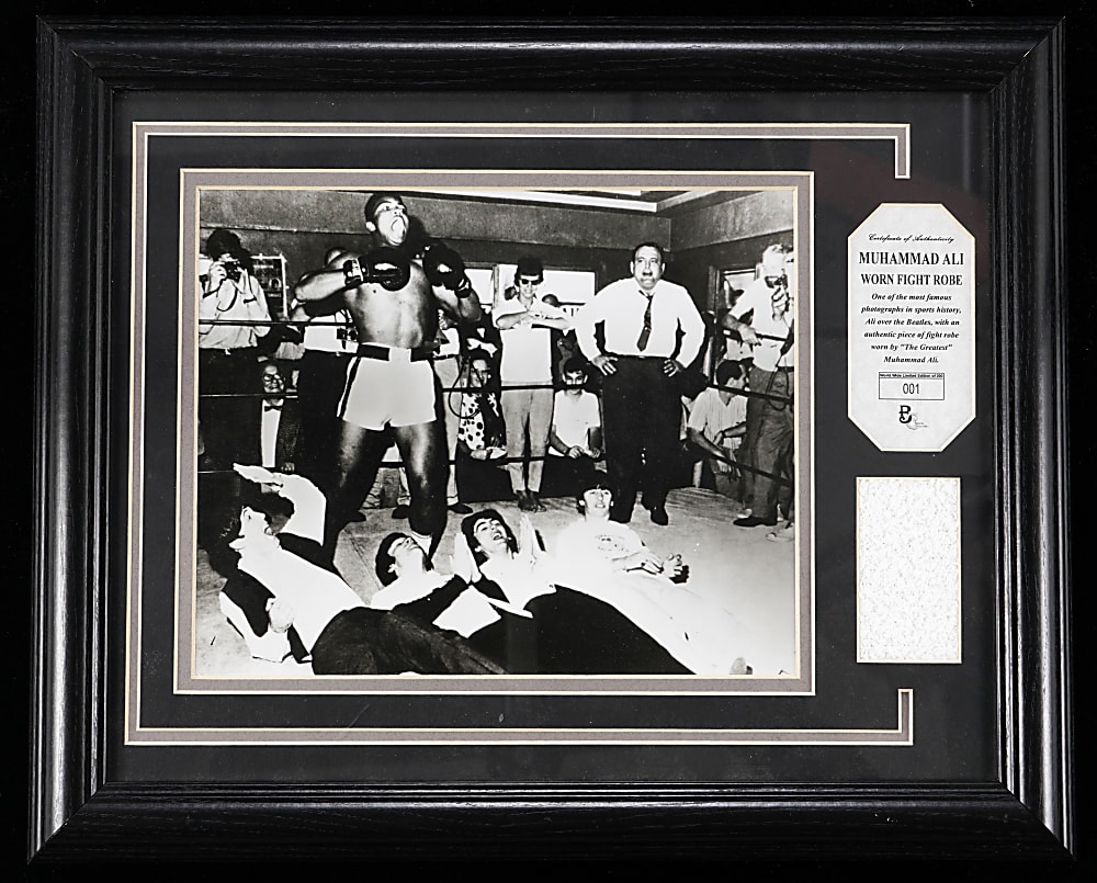 1970s-Modern Muhammad Ali Collection with 1971 Ali / Frazier CCTV Broadside & (3) Signed Bookplates