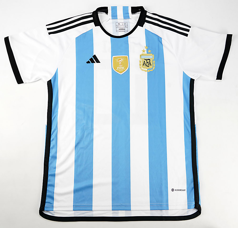 Lionel Messi Signed Argentina National Team Jersey with Fanatics COA