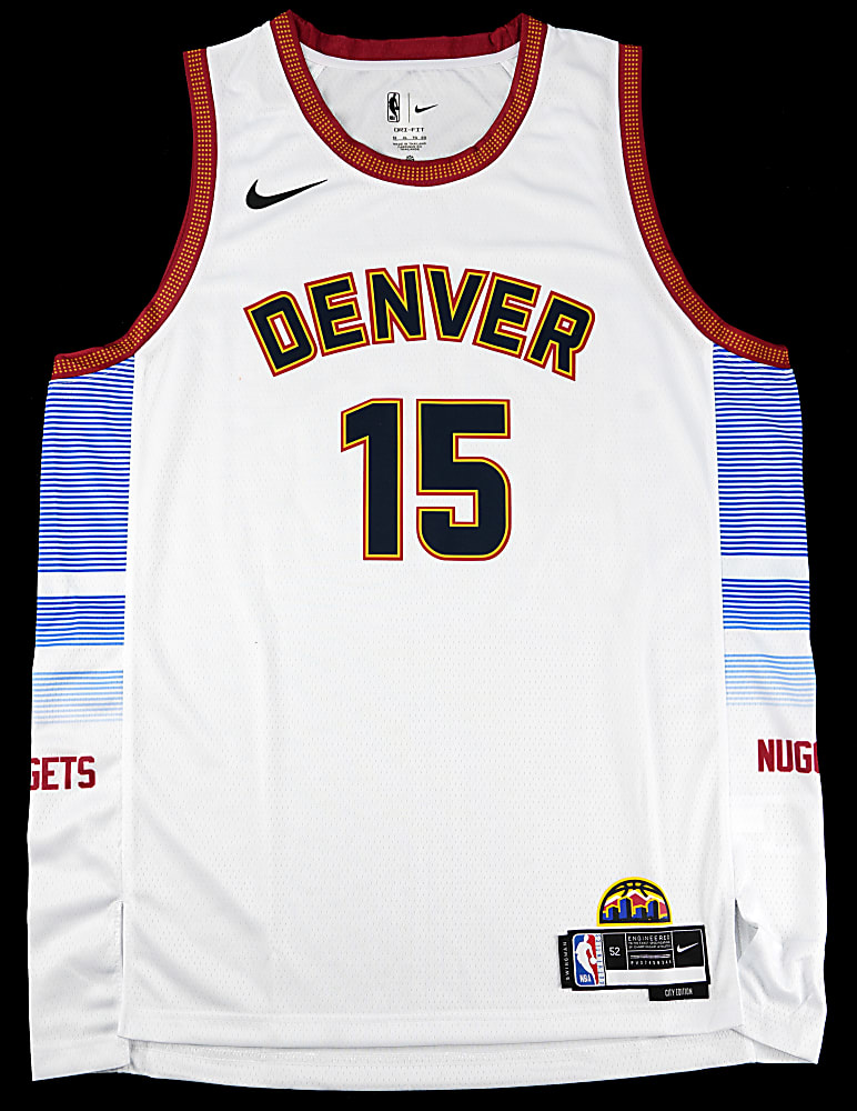 2022-2023 Nikola Jokic Signed Denver Nuggets City Edition Jersey - Beckett