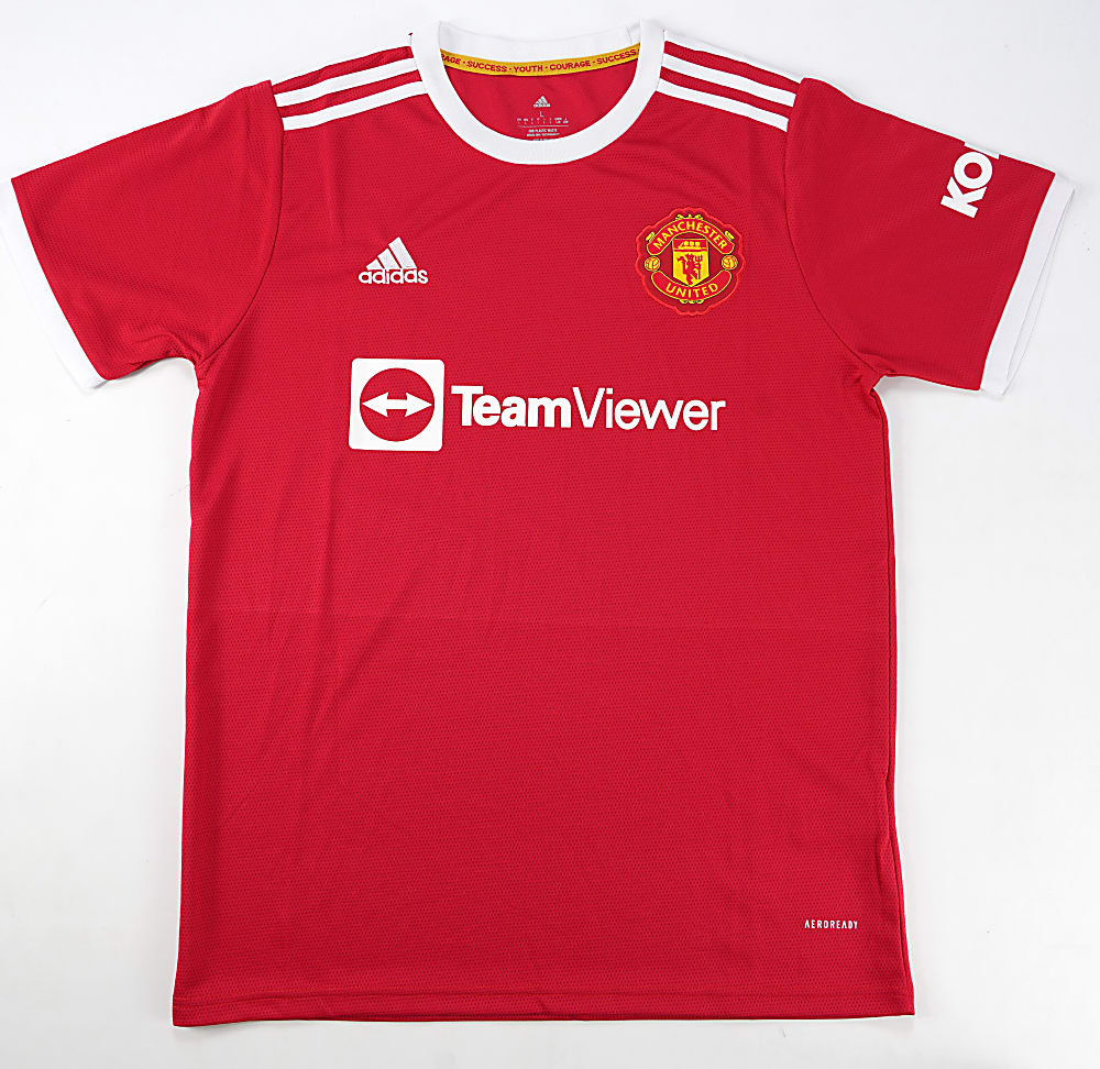 2021-2022 Cristiano Ronaldo Signed Manchester United Jersey with Fanatics COA