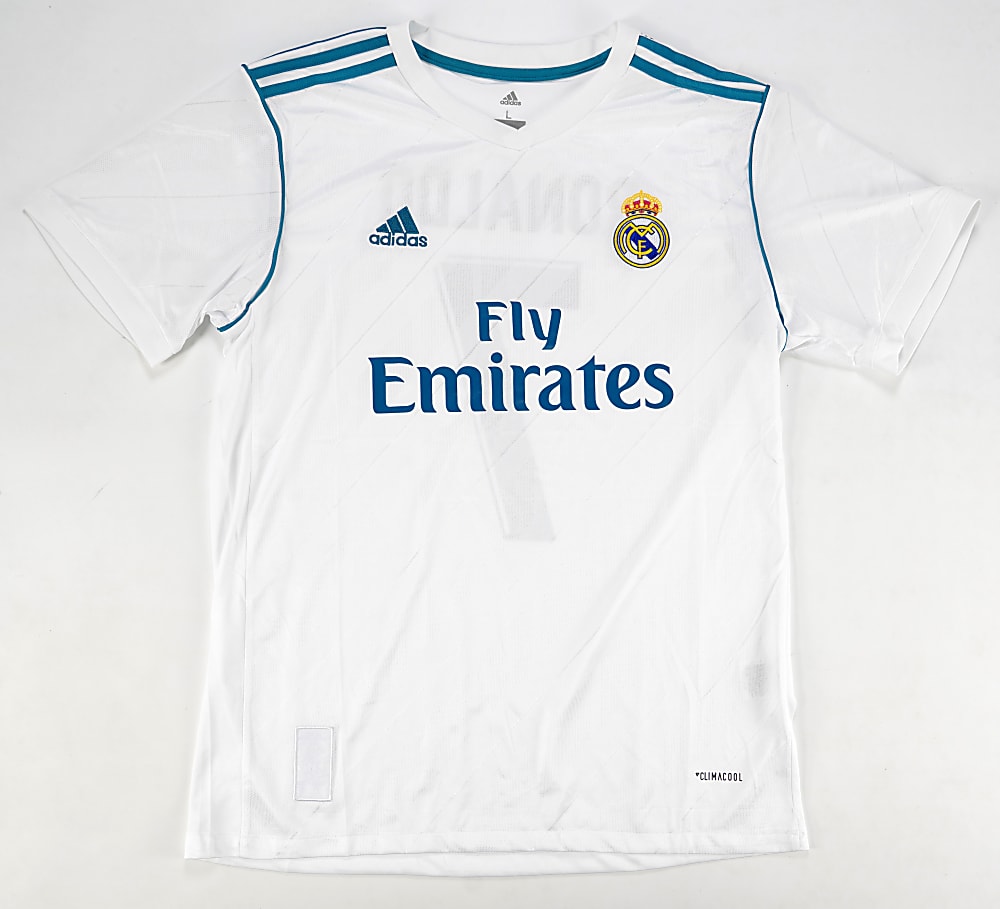 2017-2018 Cristiano Ronaldo Signed Real Madrid Jersey with Fanatics COA