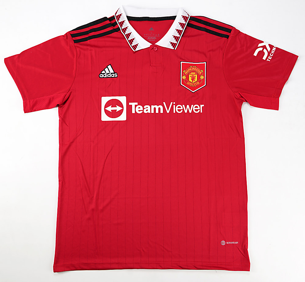 2022-2023 David Beckham Signed Manchester United Jersey with Panini COA