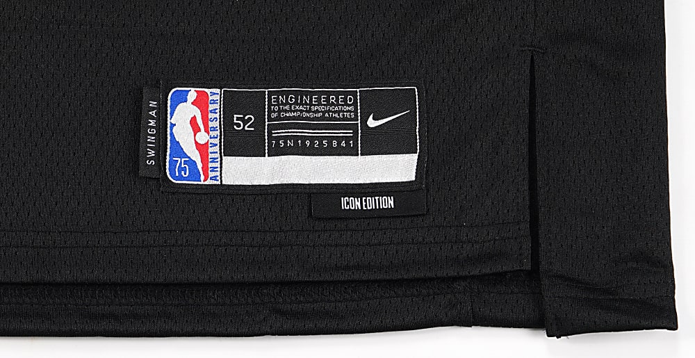 2021-2022 Kevin Durant Signed Brooklyn Nets NBA 75th Anniversary Jersey with Panini COA