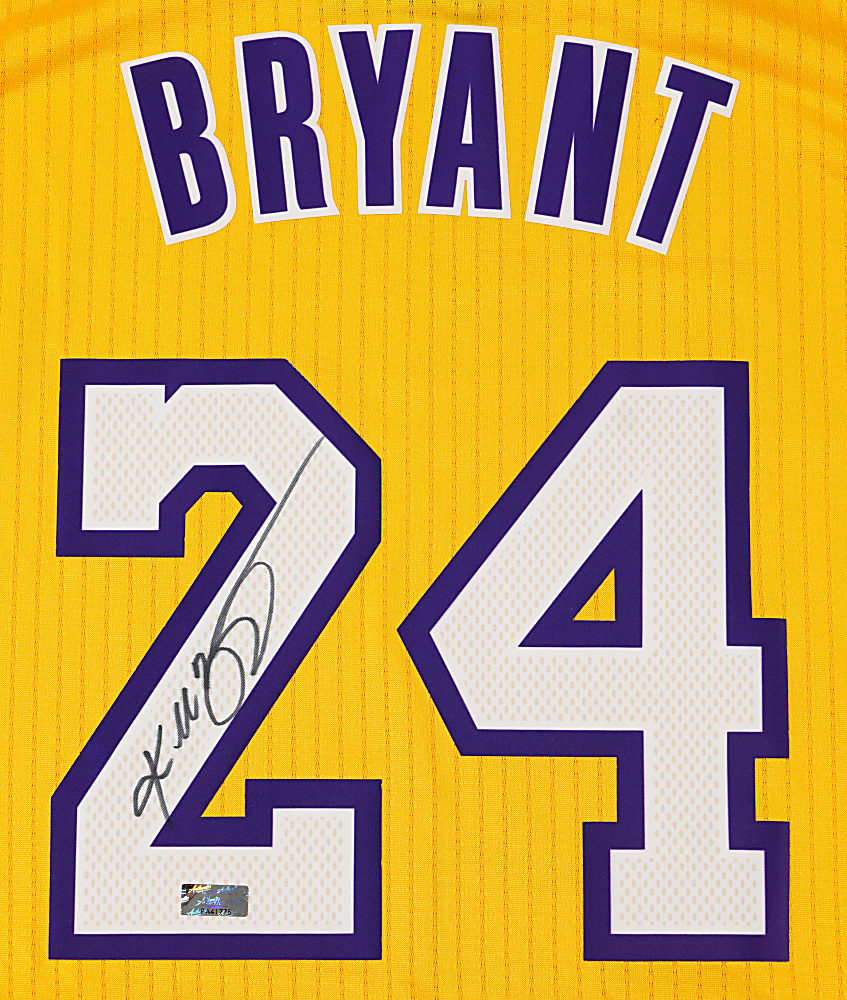 Kobe Bryant Signed Los Angeles Lakers Adidas Swingman Jersey with Panini COA
