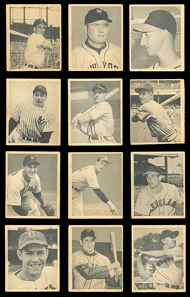 1948 Bowman Near Set (39/48) with (7) Hall of Famers