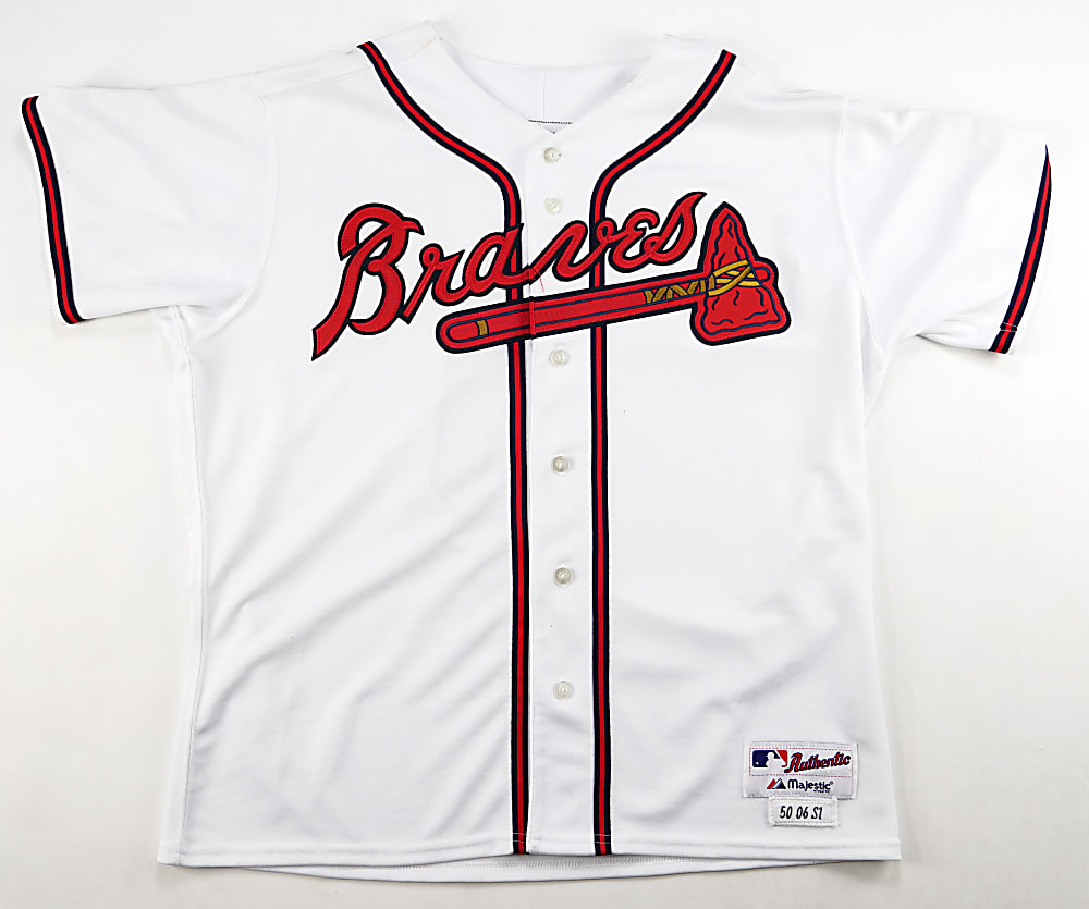 2006 Terry Pendleton Atlanta Braves Game-Used & Signed Home Jersey