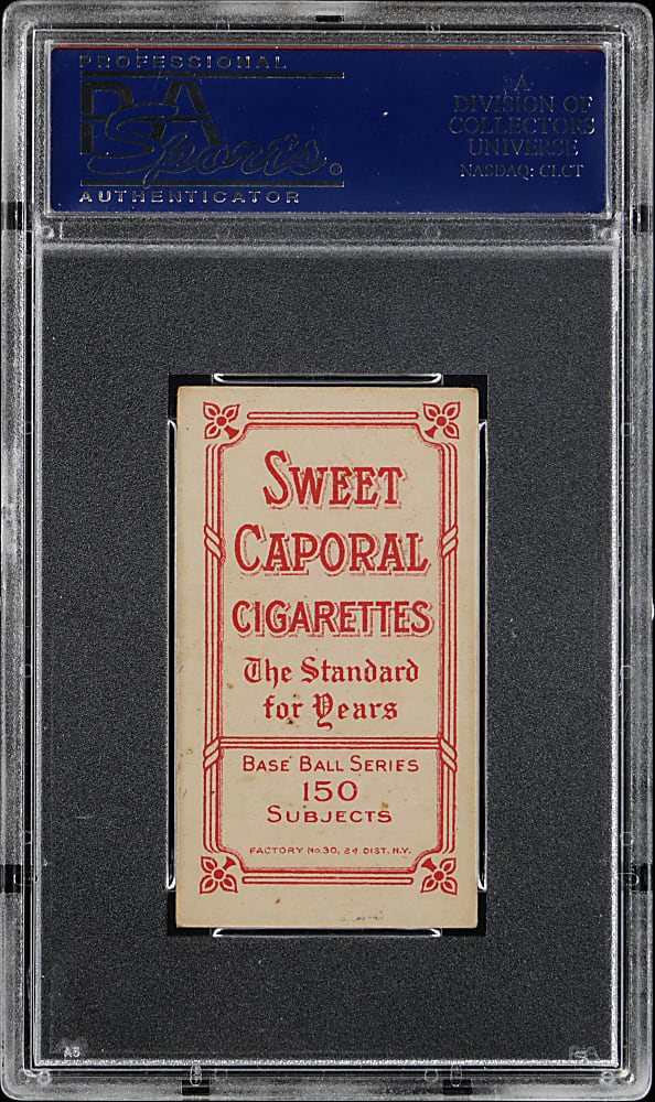 1909-1911 T206 White Border John McGraw Portrait, No Cap PSA EX 5