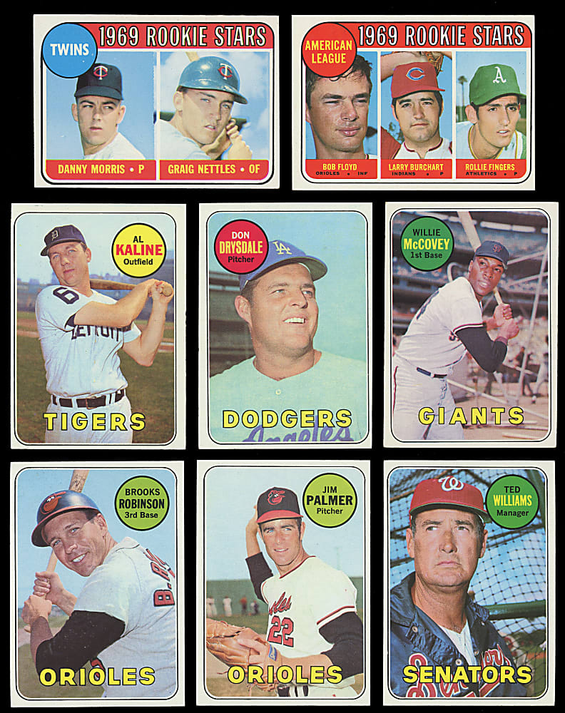 1969 Topps Collection (575+) with (100+) Hall of Famers Including (3) Aaron, (4) Clemente & Ryan
