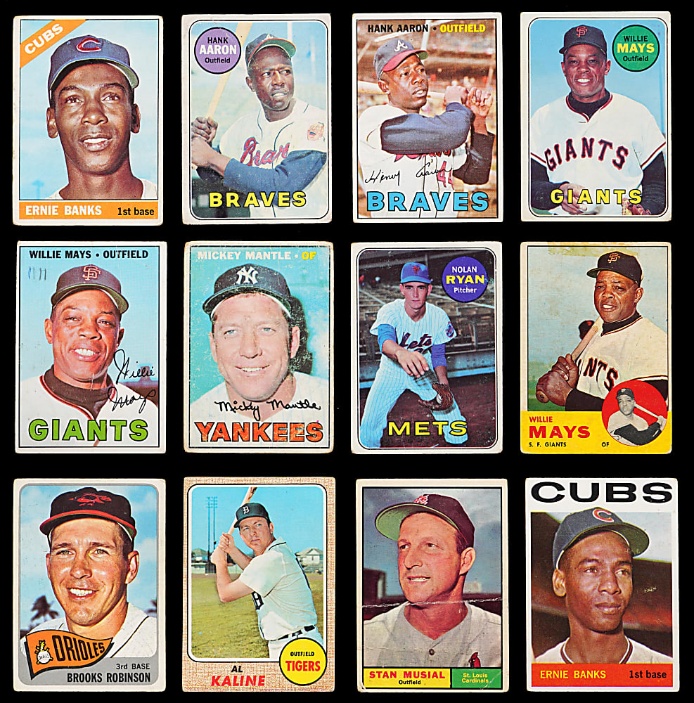 1960-1969 Topps Collection (4,000+) with (200+) Hall of Famers