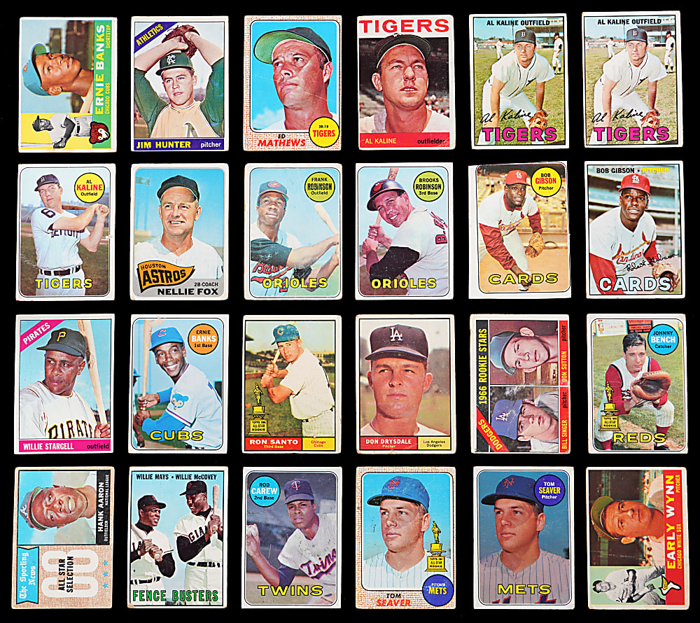 1960-1969 Topps Collection (4,000+) with (200+) Hall of Famers