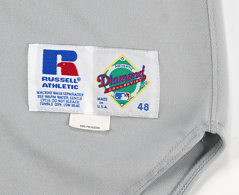 1998-2004 Mike Lieberthal Philadelphia Phillies Signed Game-Used Home Jersey with Full JSA & Phil Wood LOA