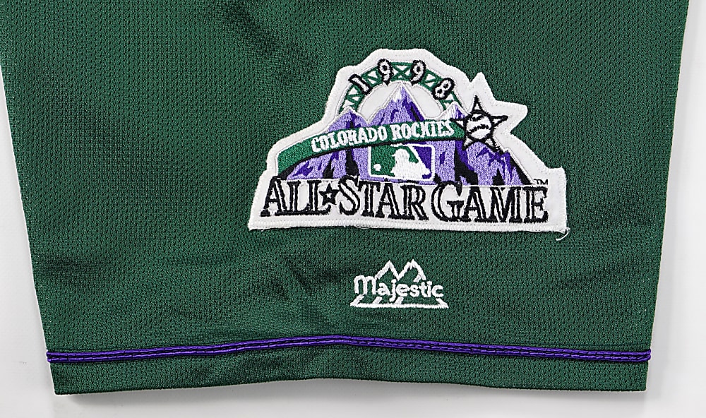 1998 Don Baylor National League All-Star Game Batting Practice/Pregame-Used Jersey with Phil Wood & Family LOA