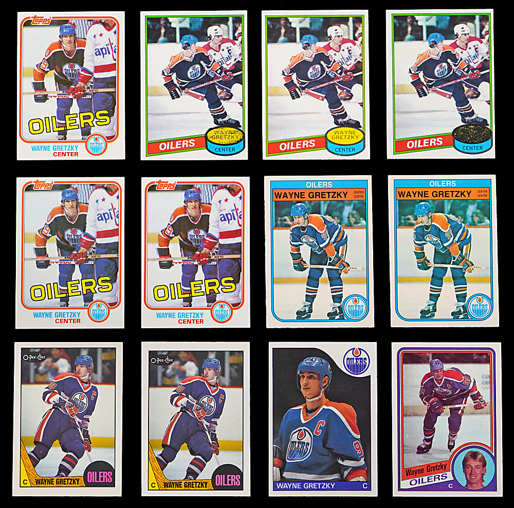 1980-1988 Topps & O-Pee-Chee Wayne Gretzky Collection (70)