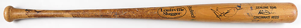2004 Adam Dunn Cincinnati Reds Signed & Game-Used Bat PSA/DNA GU 9
