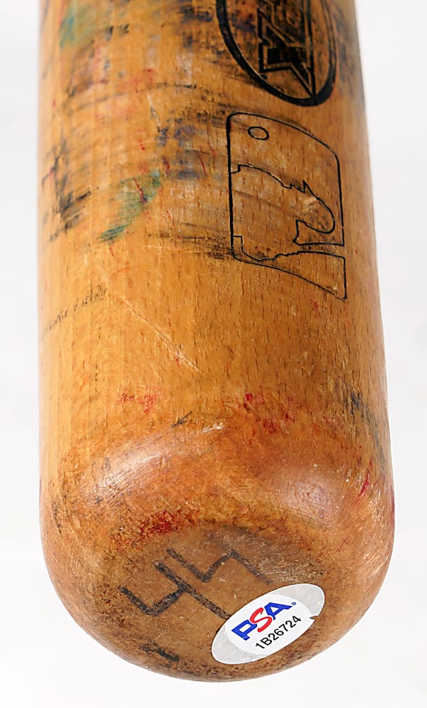 2004 Adam Dunn Cincinnati Reds Signed & Game-Used Bat PSA/DNA GU 9