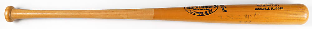 1974 Willie McCovey San Diego Padres Professional Model Bat - PSA/DNA