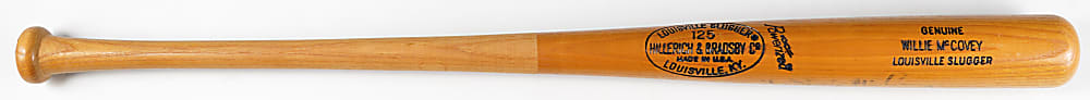1974 Willie McCovey San Diego Padres Professional Model Bat - PSA/DNA